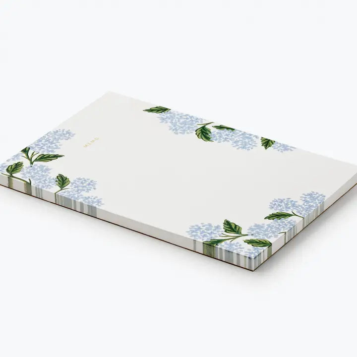Hydrangea Large Memo Notepad