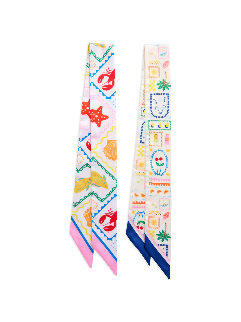 Tropical Twilly Scarf, Set of 2