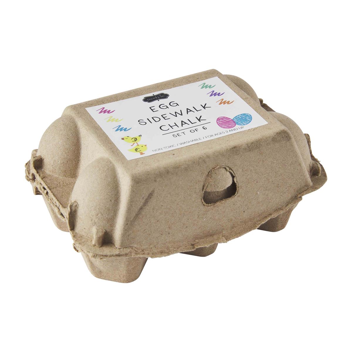 Egg Shaped Sidewalk Chalk