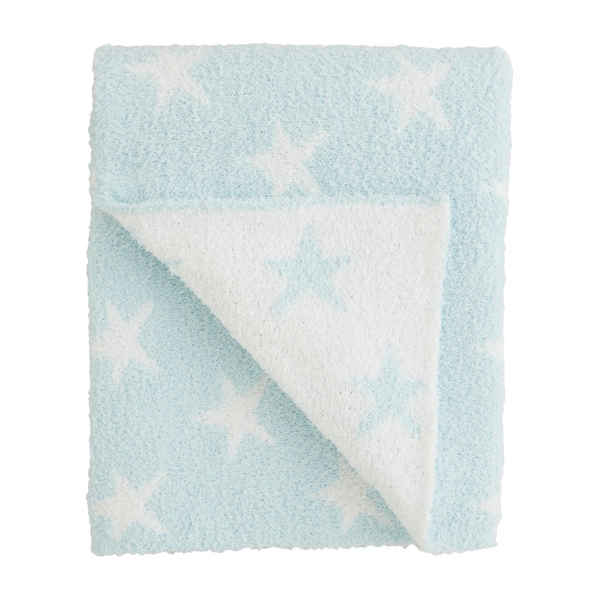 Gingham Chenille Baby Blanket
