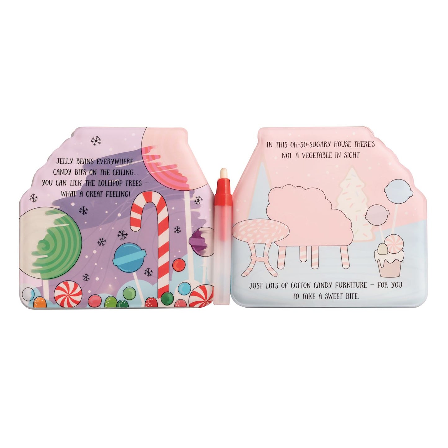 Christmas Water Paint Vinyl Books