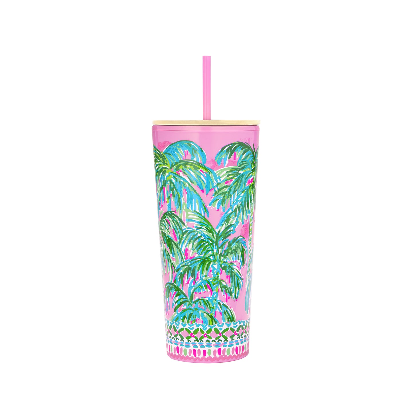 Acrylic Tumbler with Straw by Lilly Pulitzer