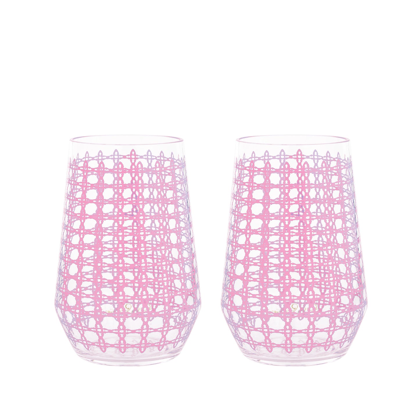 Stemless Wine Glass, Acrylic Lilly Pulitzer
