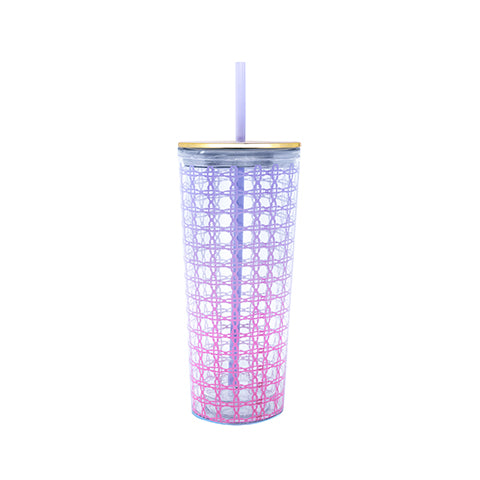 Acrylic Tumbler with Straw by Lilly Pulitzer