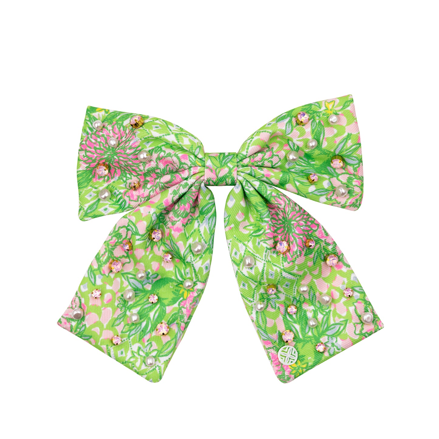 Lime Feeling Good Large Hair Bow
