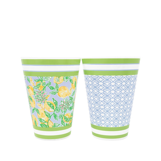 Summer Pool Cups by Lilly Pulitzer
