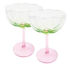 Coupe Glass Set, Lilly Pulitzer
