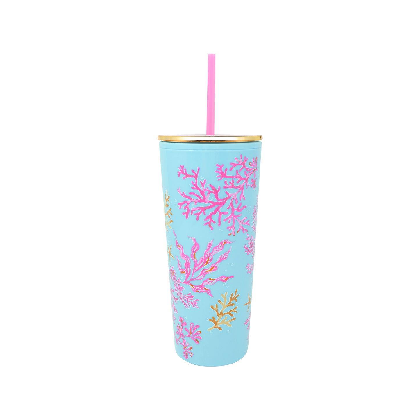 Acrylic Tumbler with Straw by Lilly Pulitzer