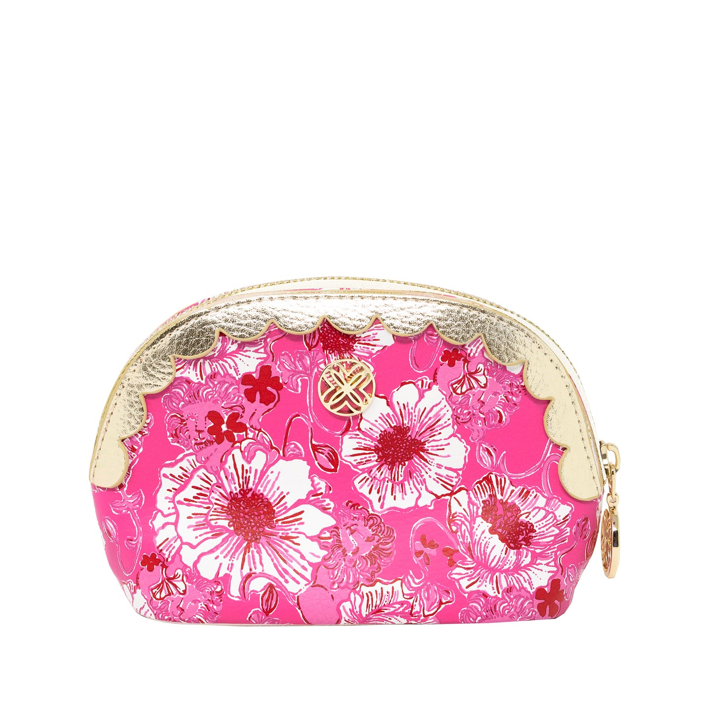 Scallop Pouch Set, Glowing Gardens/Feeling Poppy