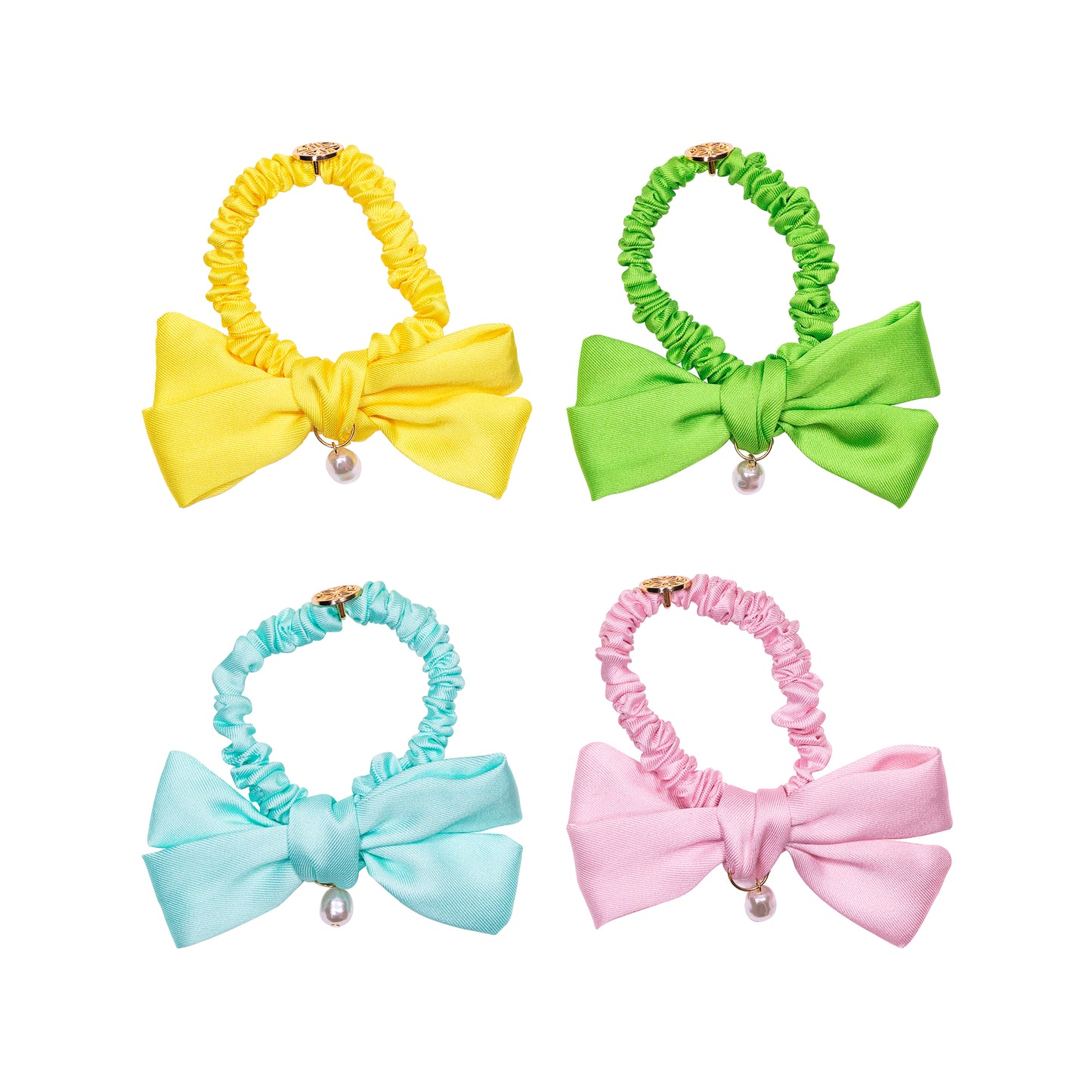 Lilly Mini Scrunchie Set with Bow