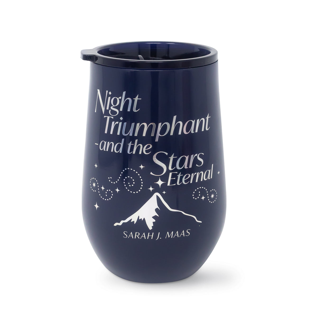 Stainless Steel Wine Tumbler, Night Court