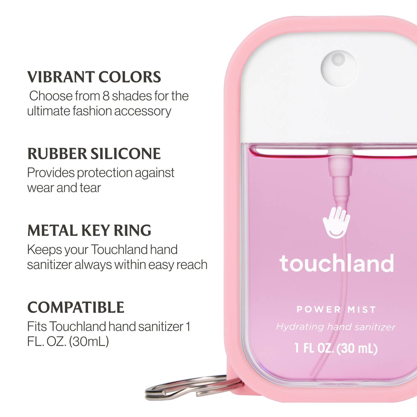 Touchland - Bubblegum Pink Hand Mist Case