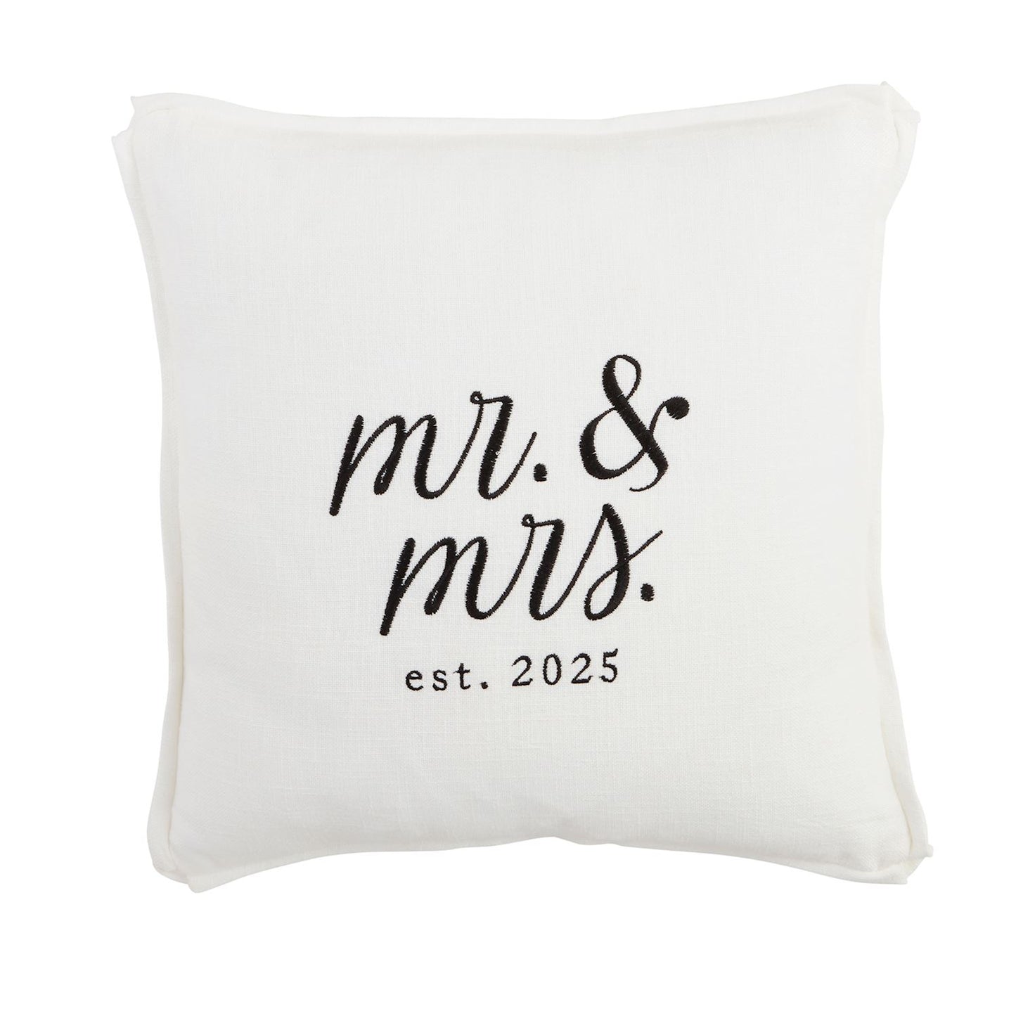 Square Mr and Mrs Pillow, est 2025