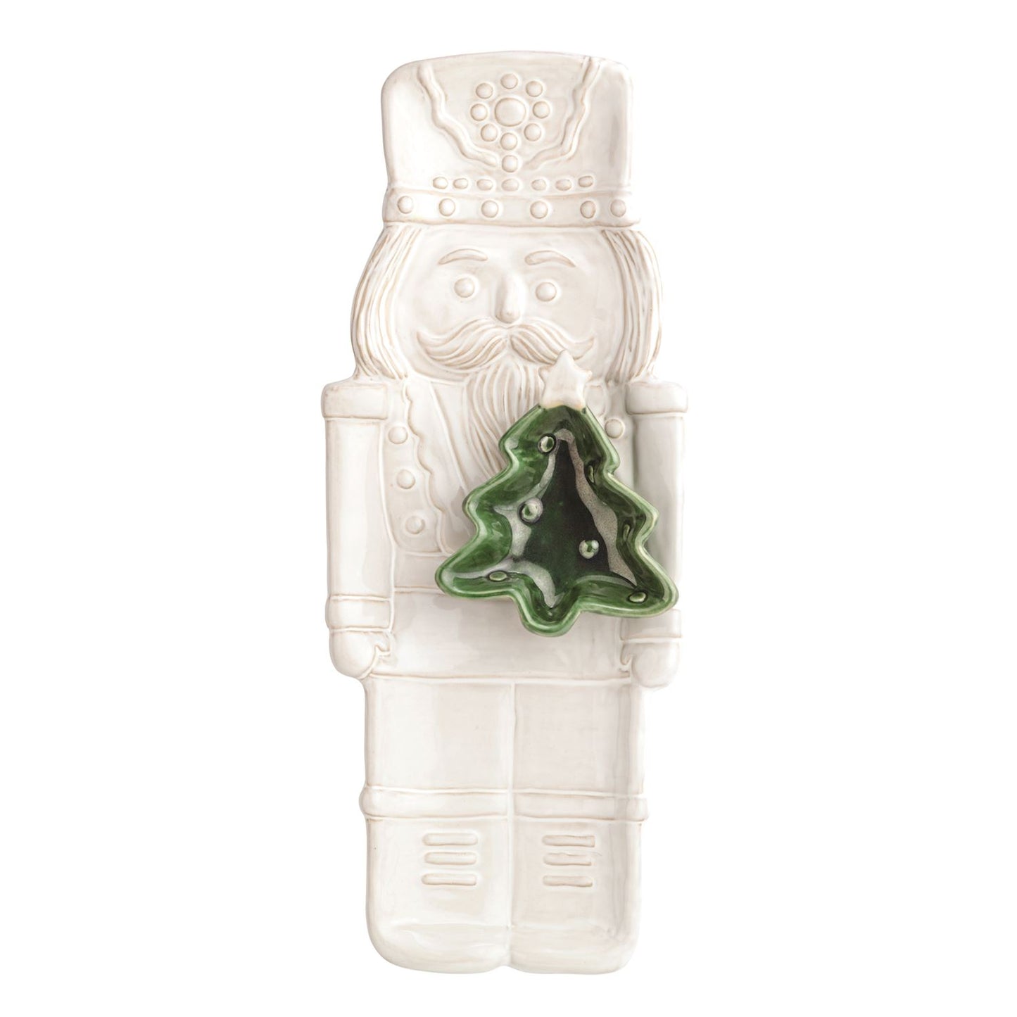 Cream Nutcracker Chip and Dip Set