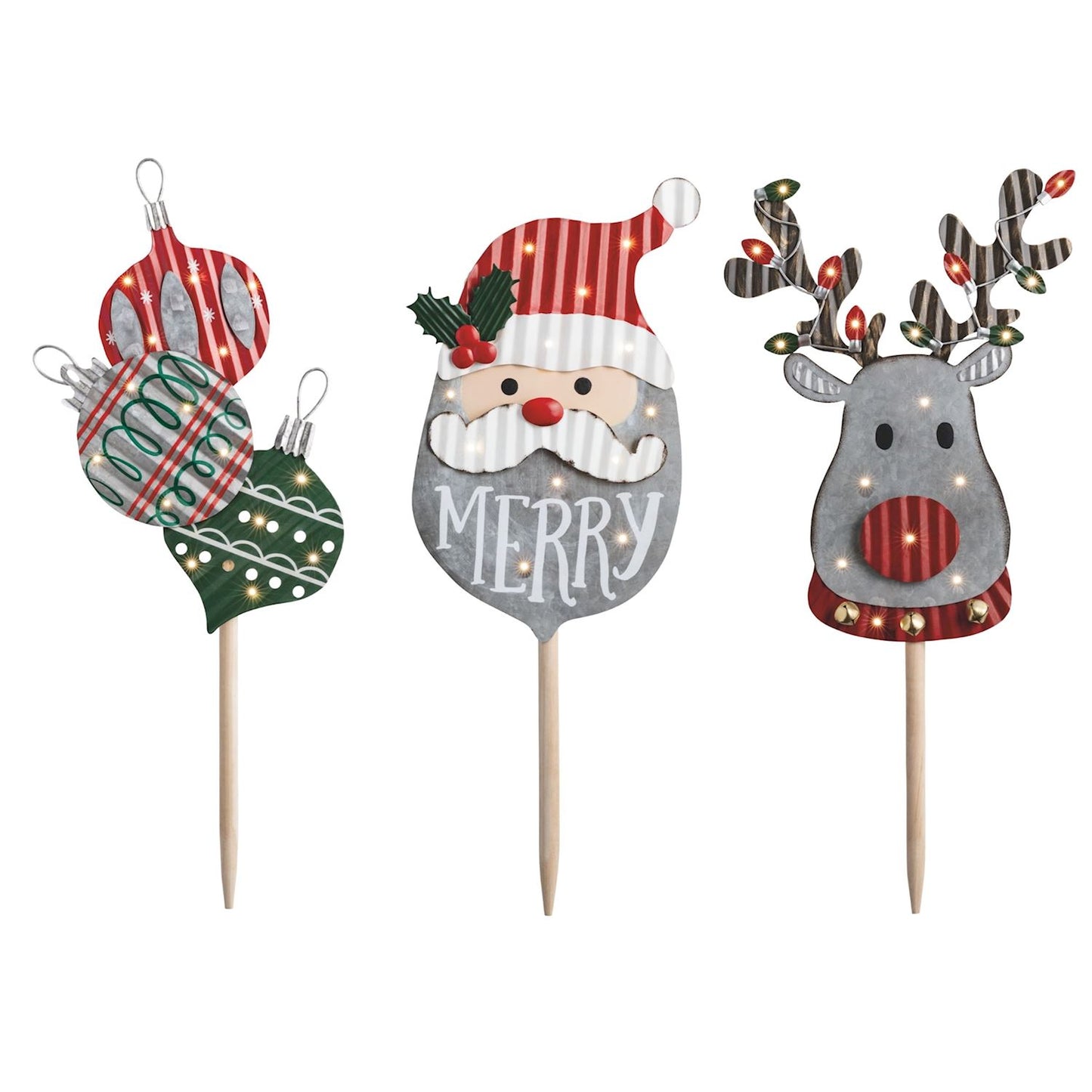 Christmas Light up Yard Stake