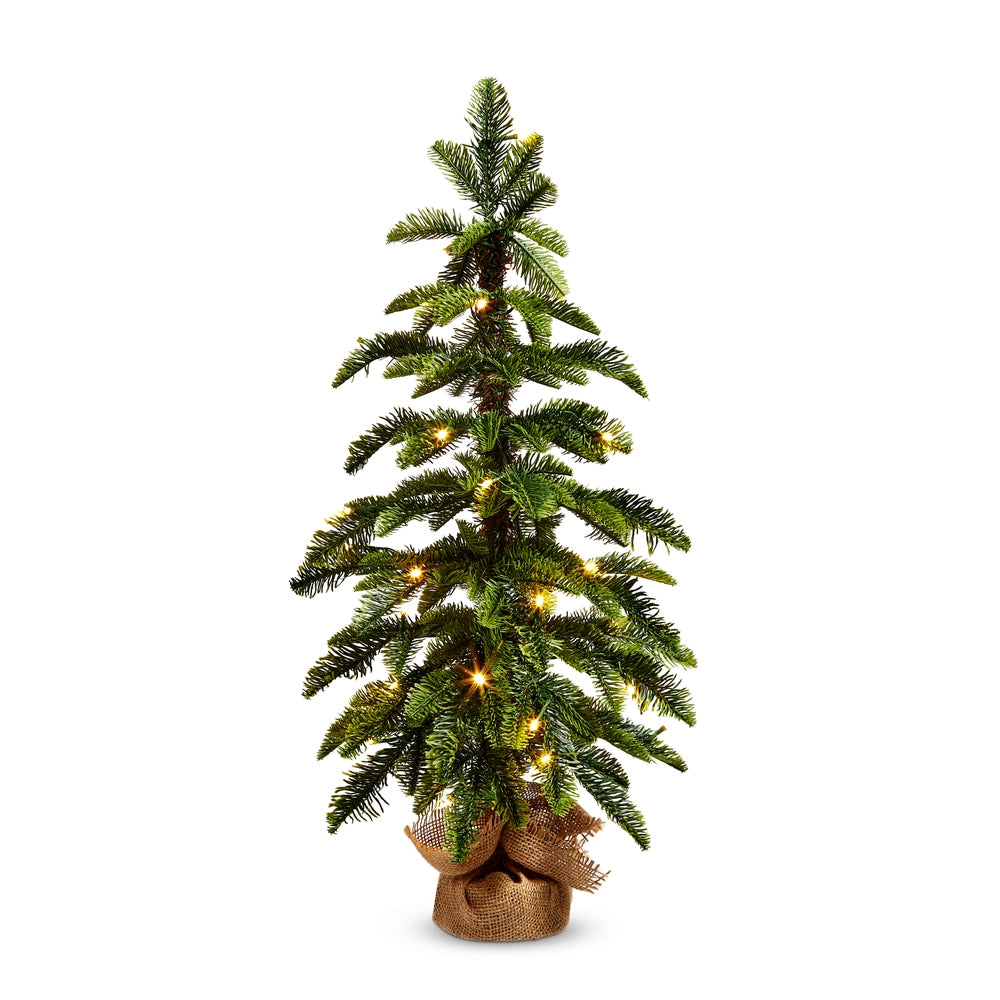 Lighted Pine Tree in Bag