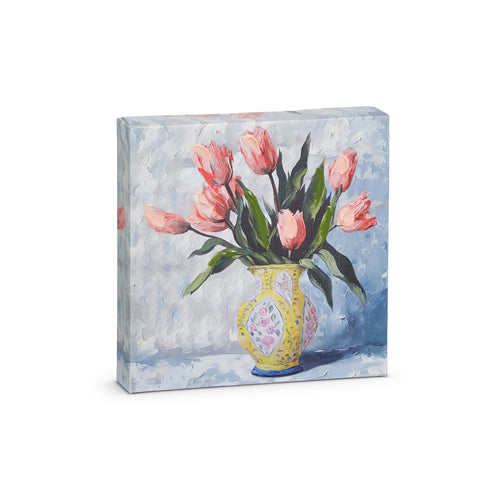 Yellow Potted tulip artowork