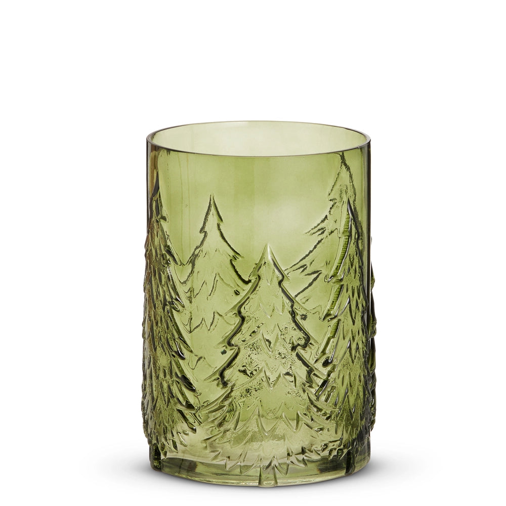 Green Glass Container