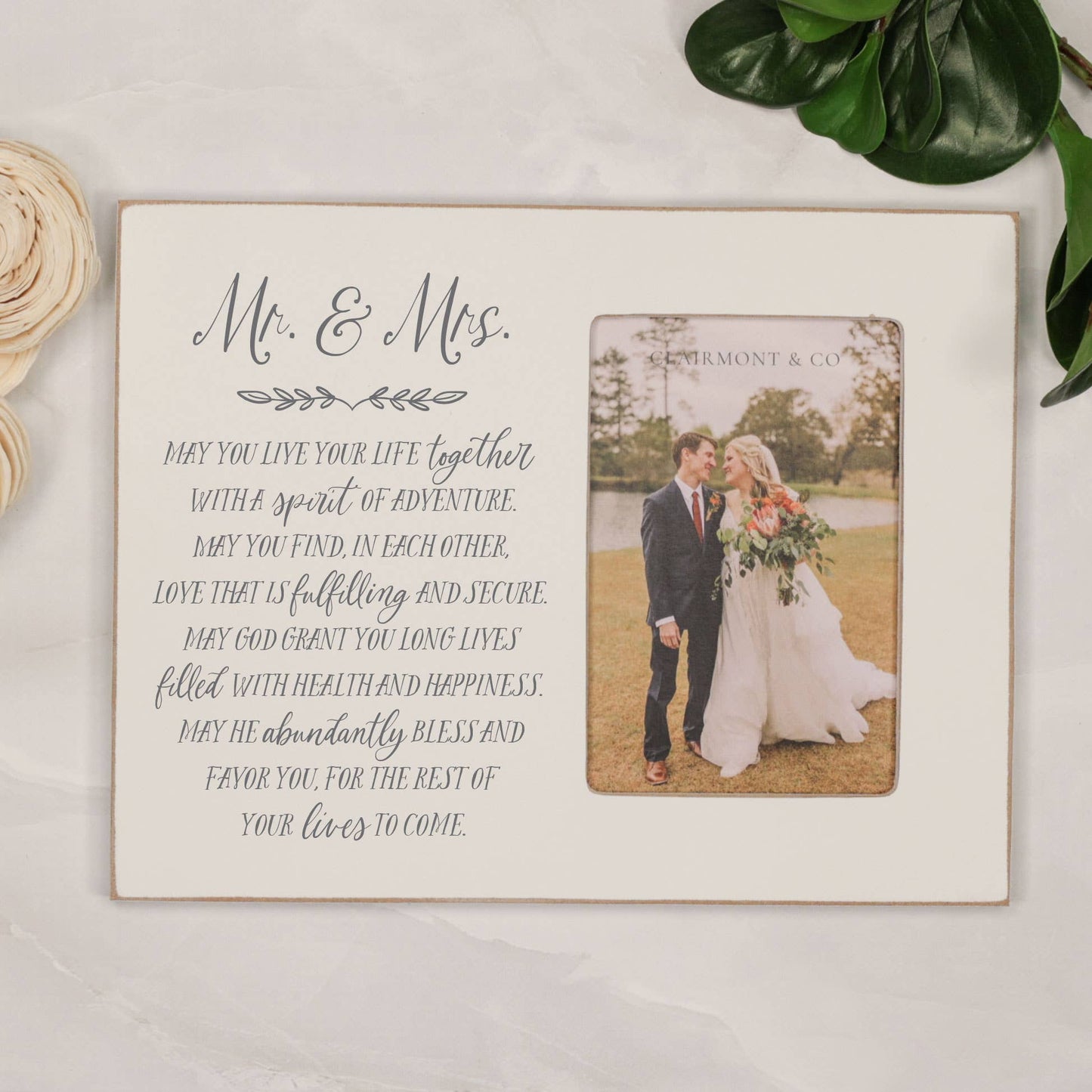 Mr & Mrs Picture Frame