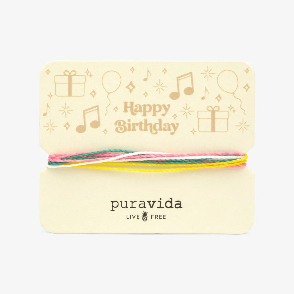 Happy Birthday Pura Vida Card
