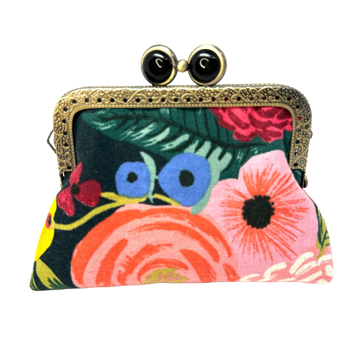 Kiki & Syds - Kiki & Syds ON THE GO Credit Card Clutch - Joliet Rose Navy