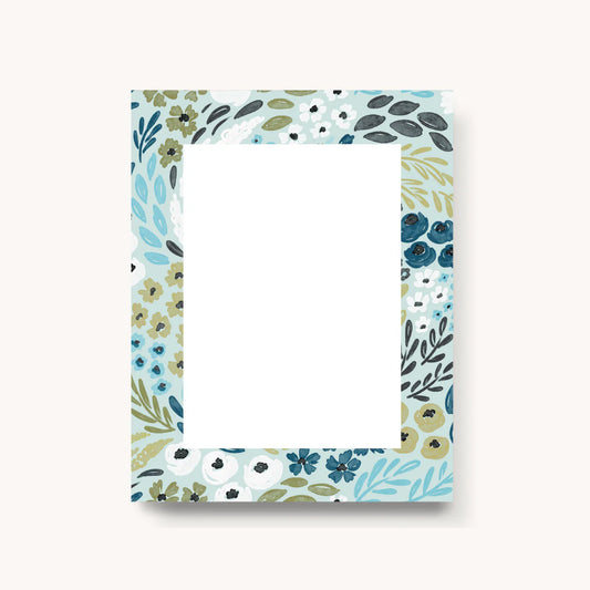 Waterfall Floral Notepad