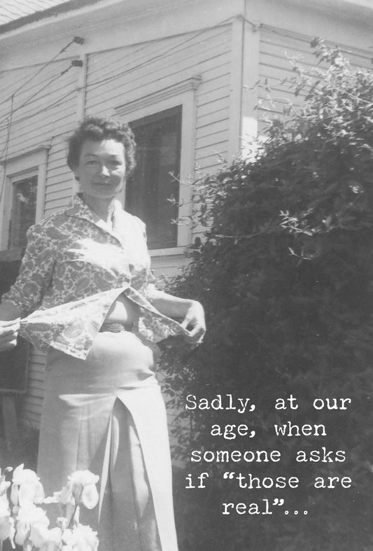 Are those Real?...Trash Talk Cards