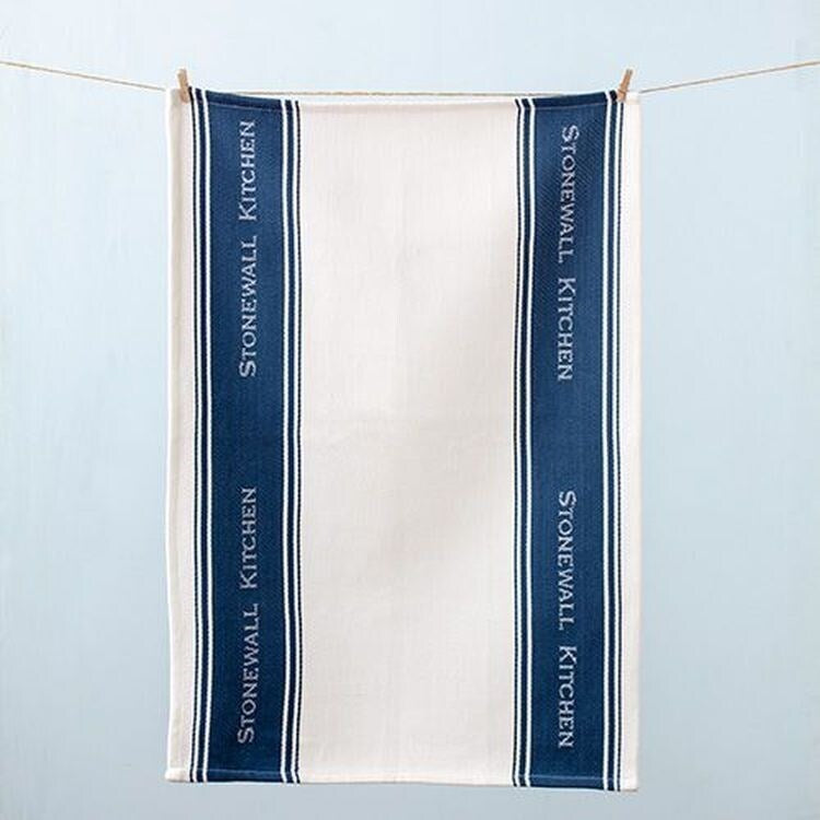 Blue Stripe Jacquard