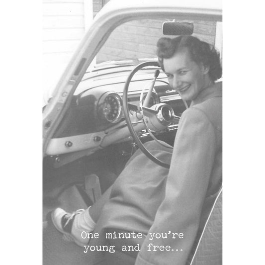 Young and Free...Trash Talk Cards