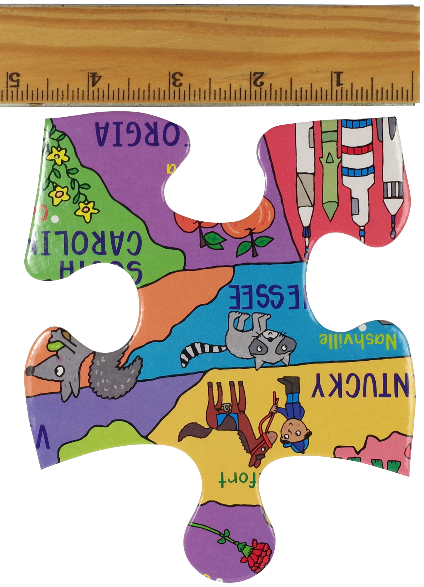 Peter Pauper Press - USA Map Kids' Floor Puzzle