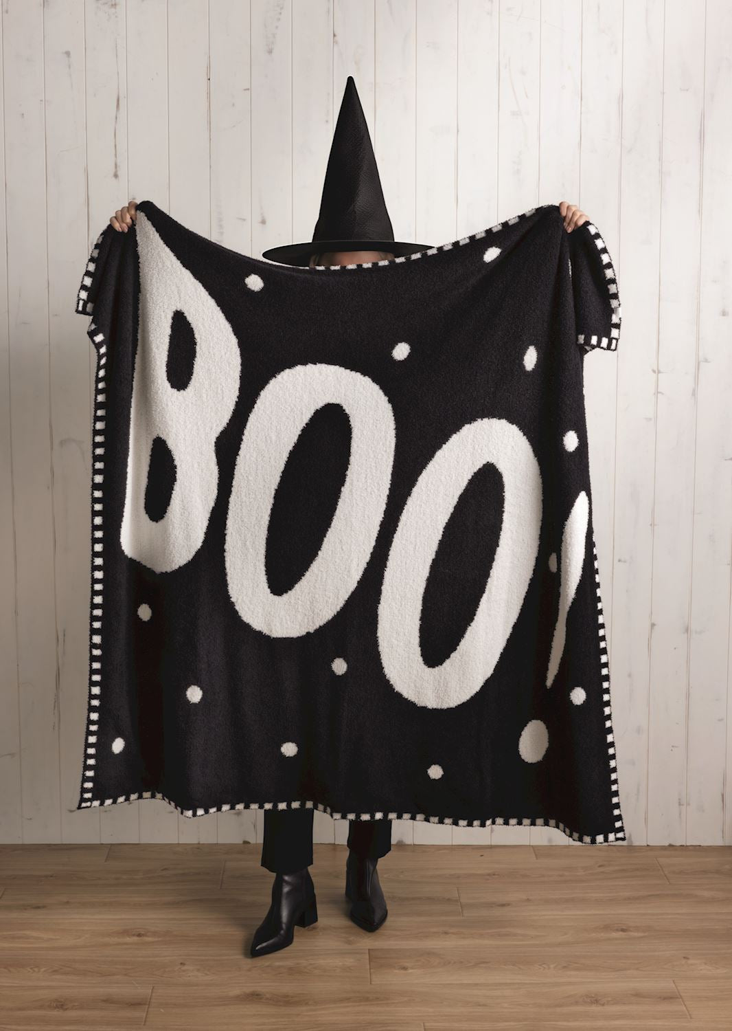 Halloween Chenille Throw Blanket