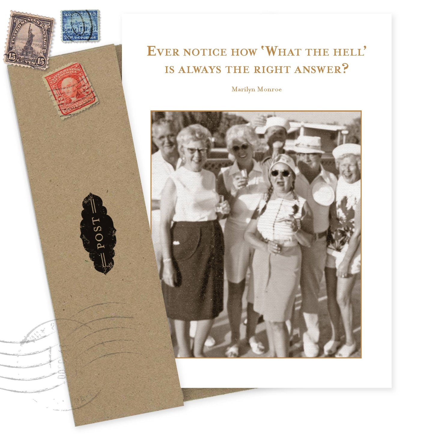 Shannon Martin Design - What The Hell Birthday Card