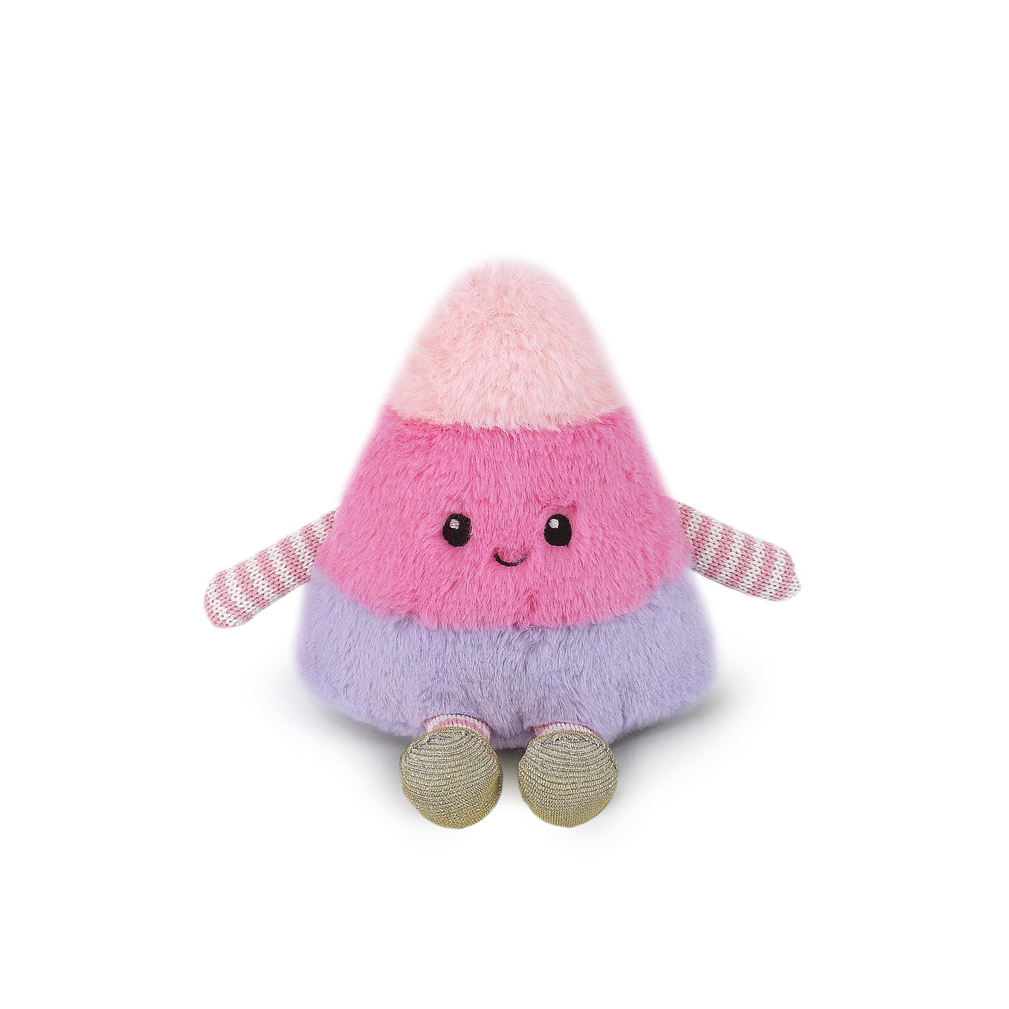 Mon Ami Candy Corn Stuffy Pink & Purple