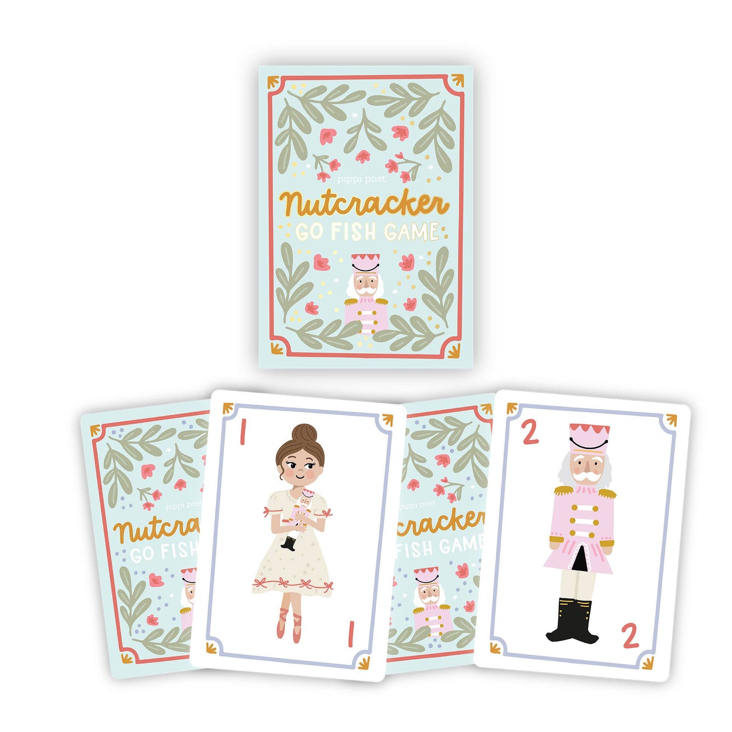 Pippi Post - The Nutcracker Christmas Go Fish Card Game