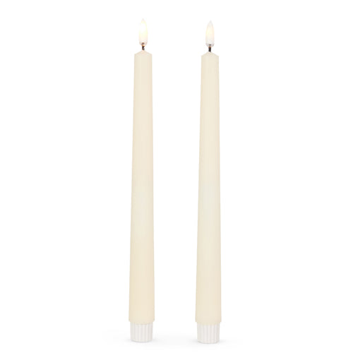 12” Flameless Taper Candles