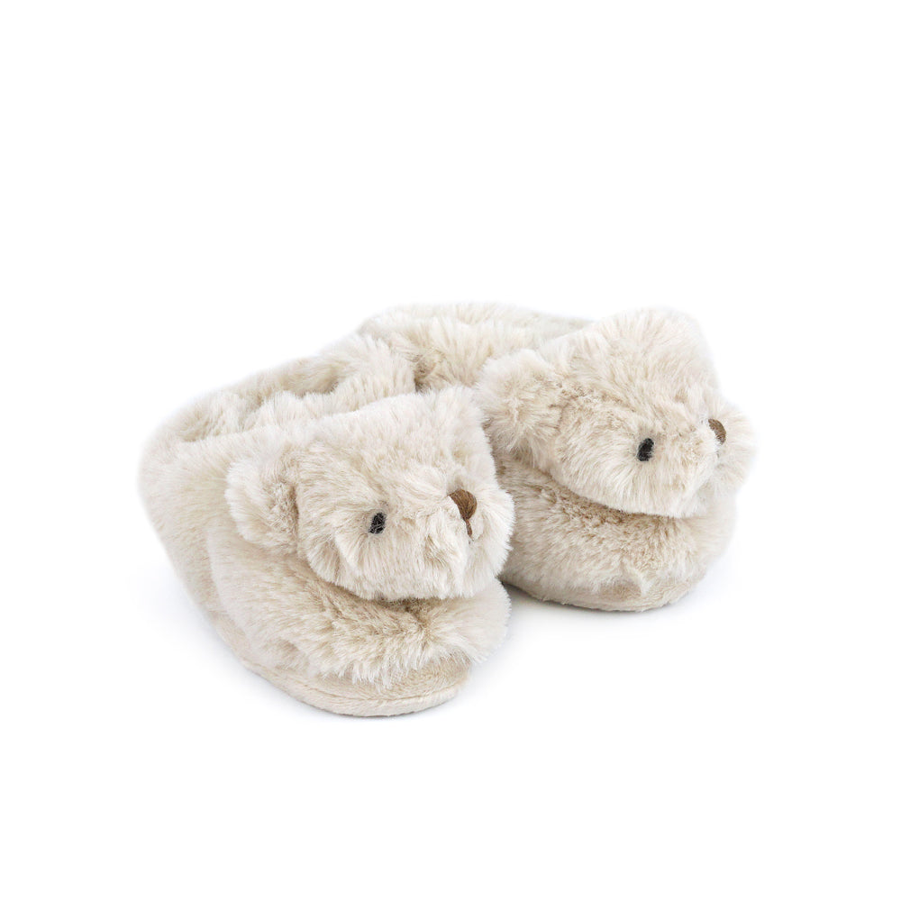 Baby Bear Booties -Tan