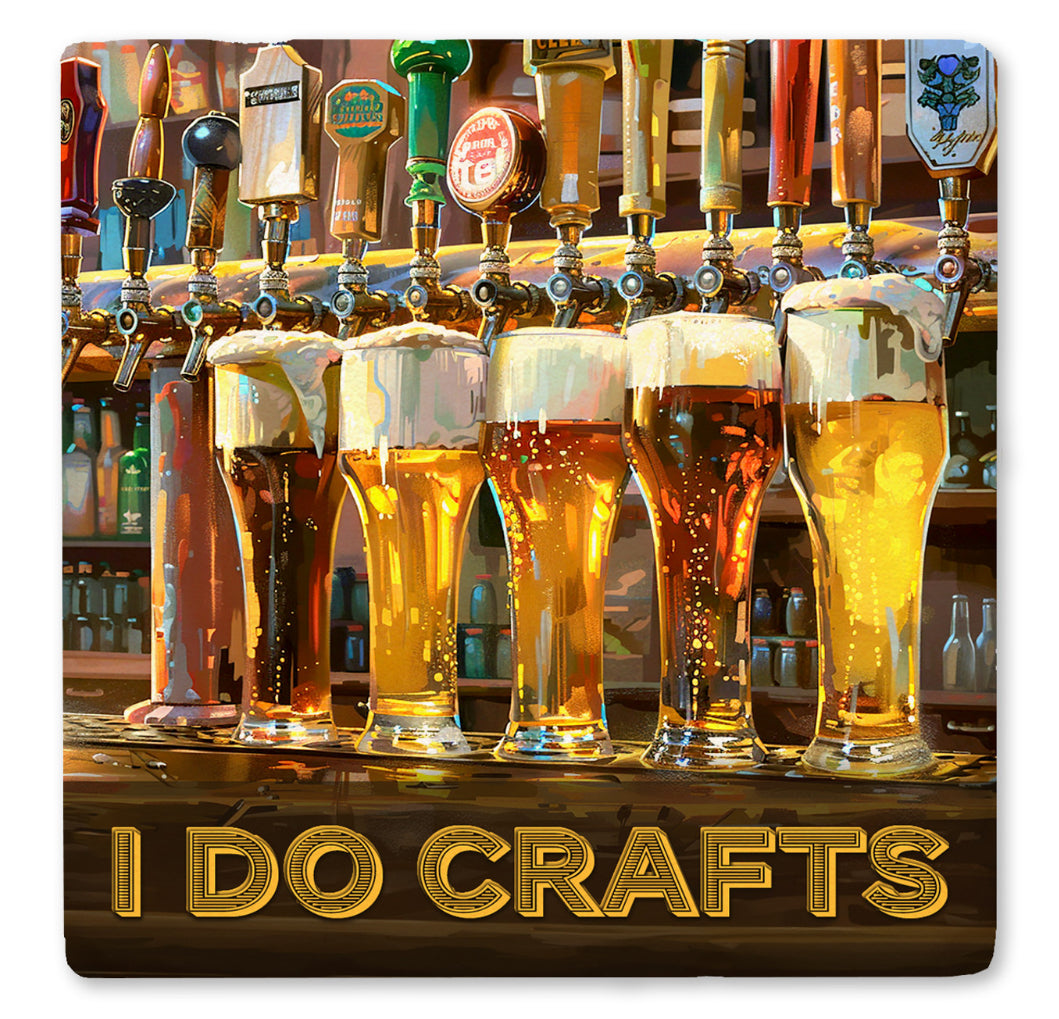 I Do Crafts Coaster