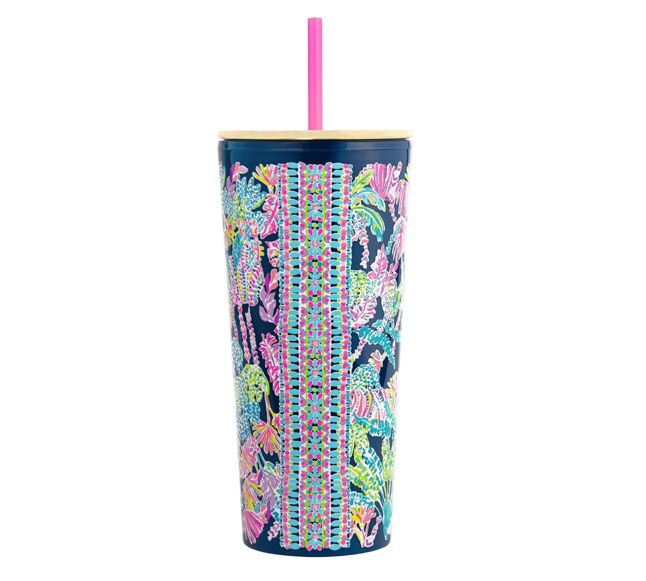 Acrylic Tumbler with Straw by Lilly Pulitzer