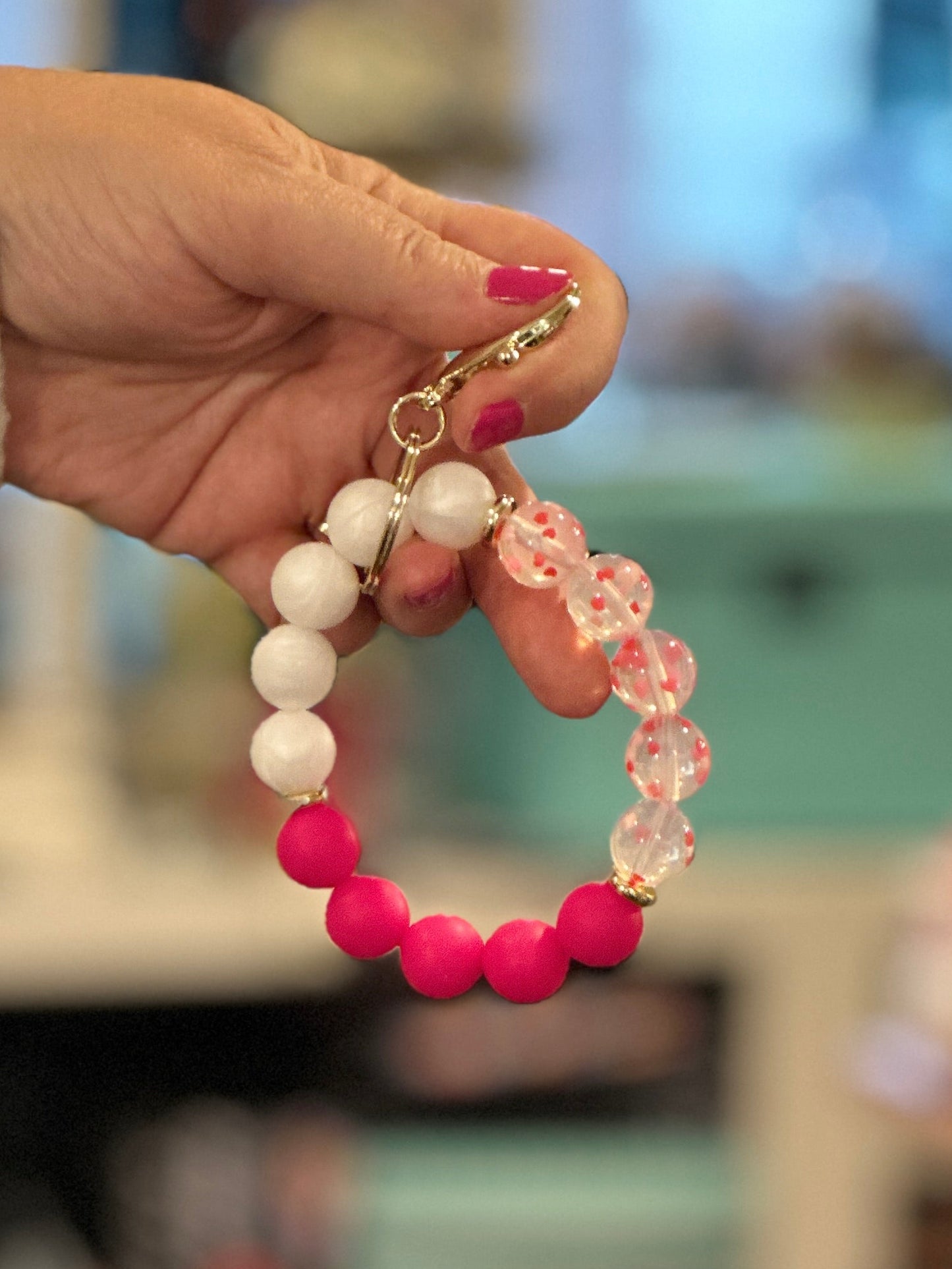 Hands Free Keychain - Valentine Edition