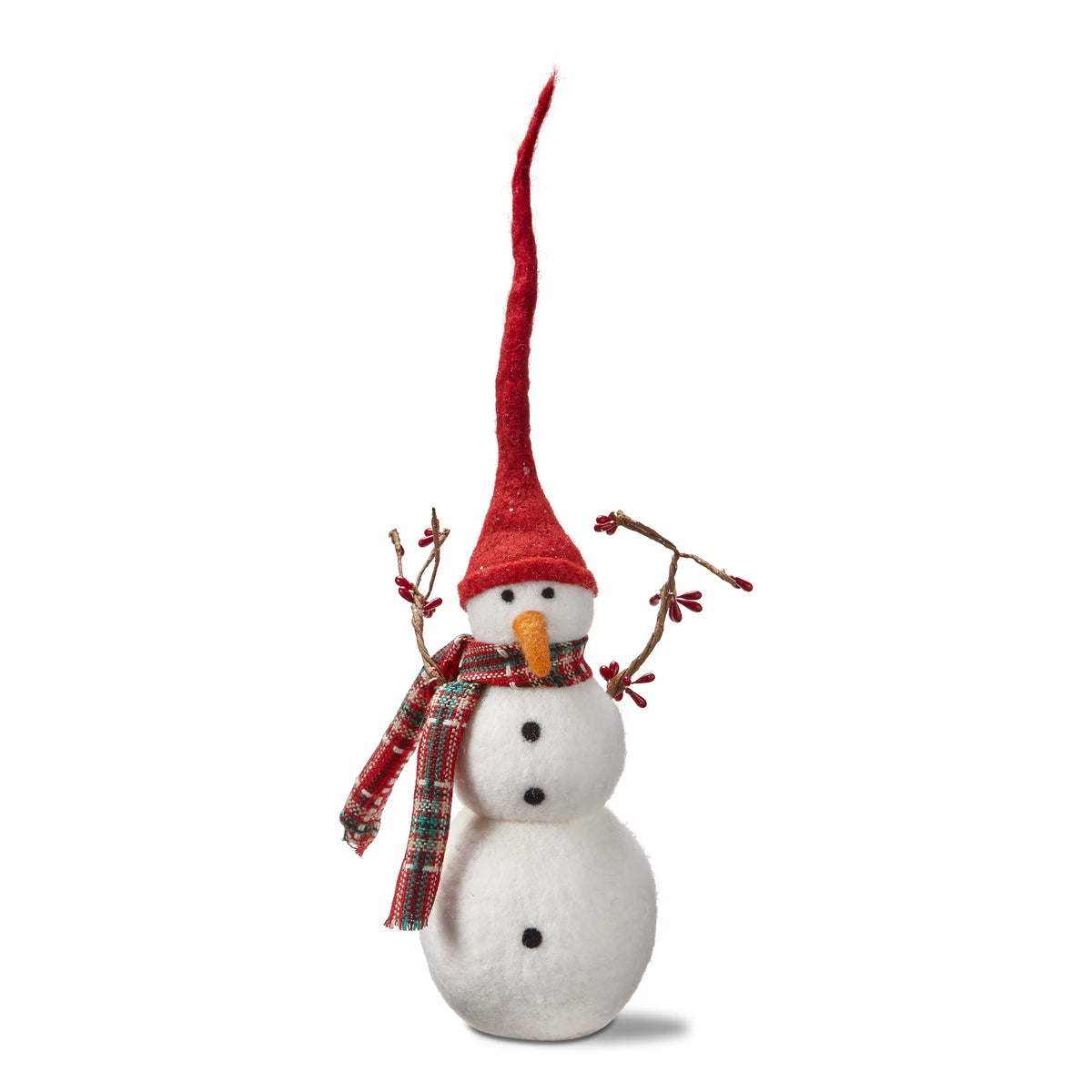 Snowman w/ Berry Branch Arms