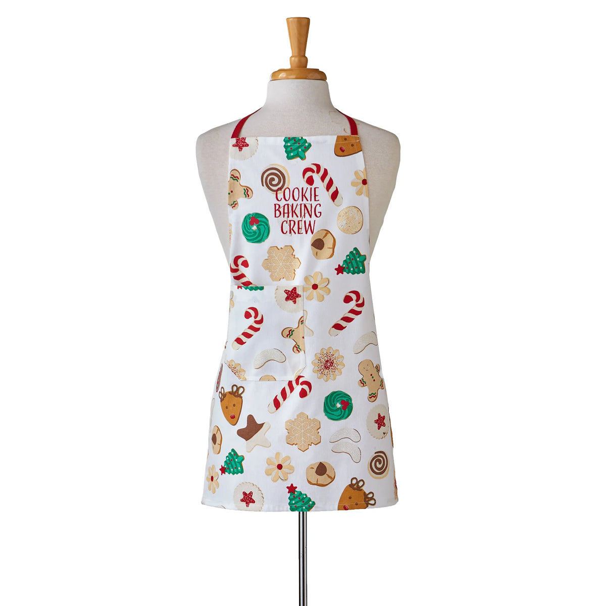 Christmas Cookie Baking Crew Kids Apron