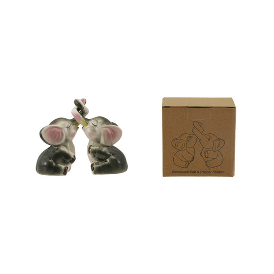Vintage Elephant Salt and Pepper Shakers
