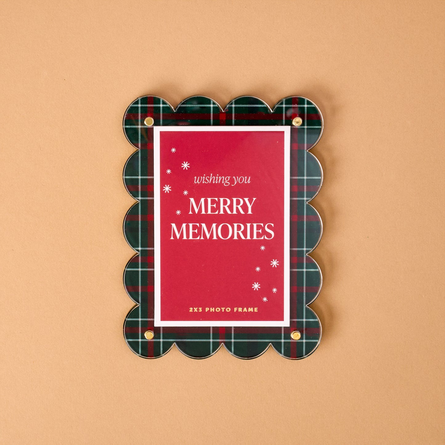 Mini Acrylic Picture Frame - Christmas Designs