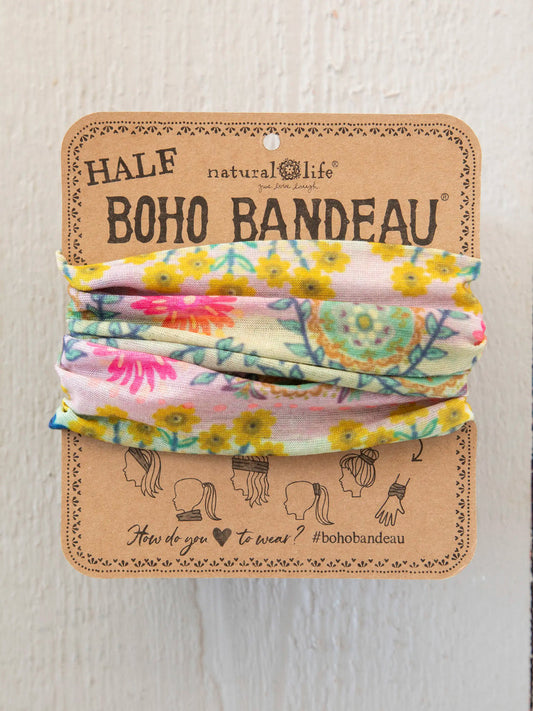 Boho Bandeau Half, Mint Birders