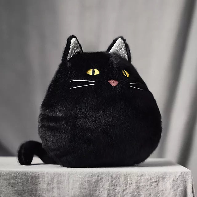 Mon Ami Black Cat Kids Plush Toy