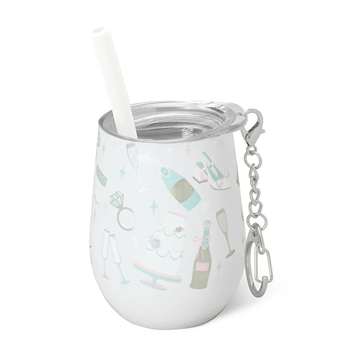 Swig Mini Wine Bag Charm - Bride