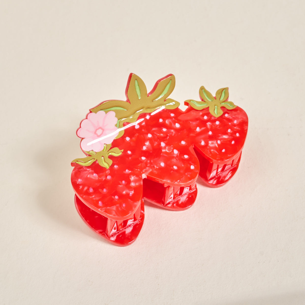 Strawberry Claw Clip