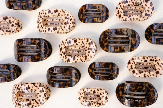 Teleties Flat Round Hair Clip