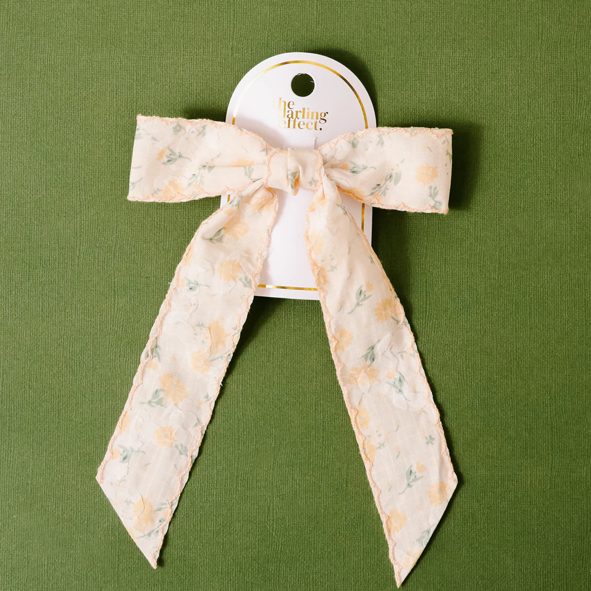 Floral Flair Bow