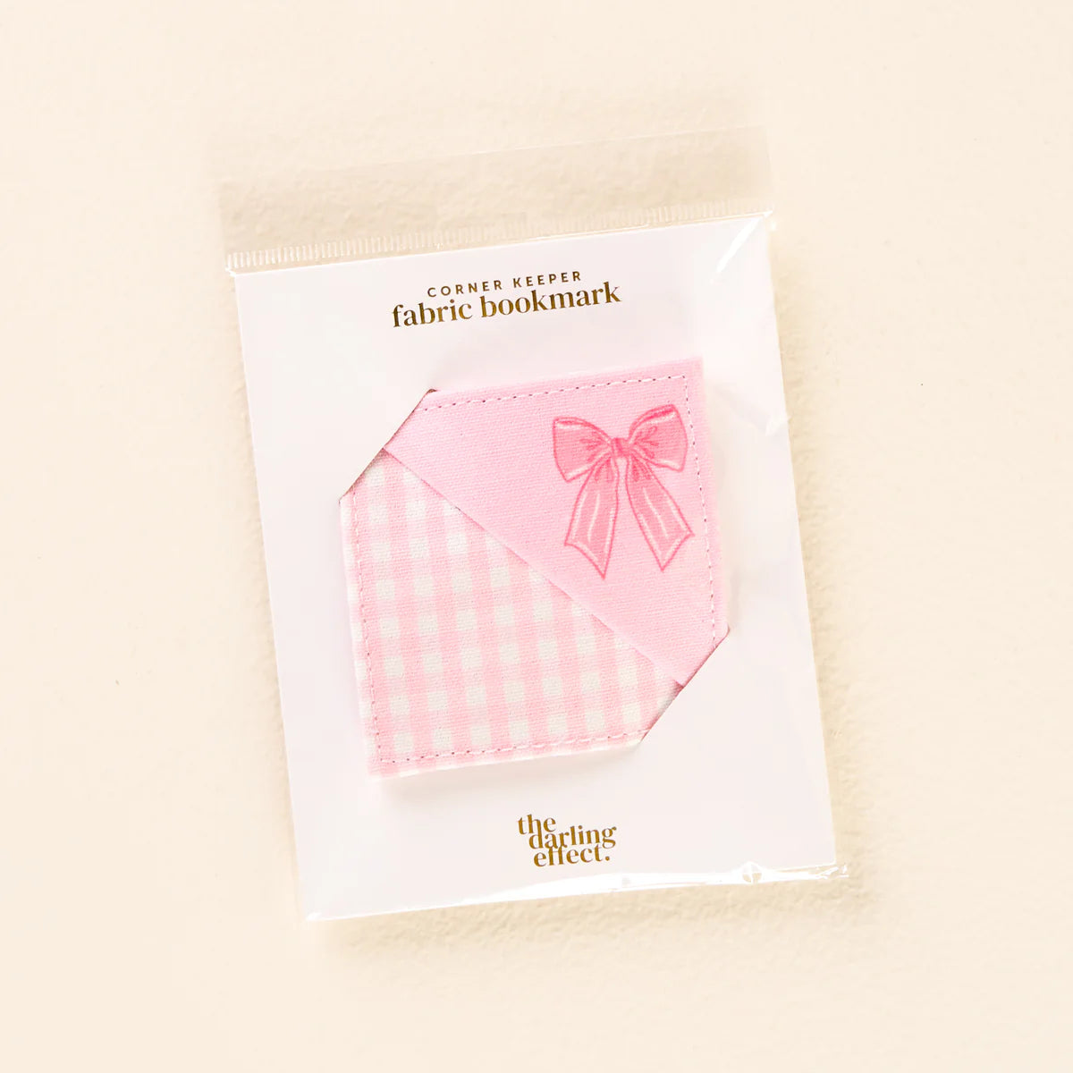 Fabric Corner Keeper Bookmark
